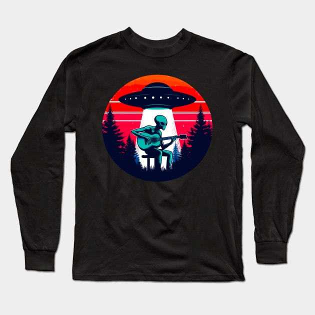 Alien Believe Long Sleeve T-Shirt by Outrageous Flavors